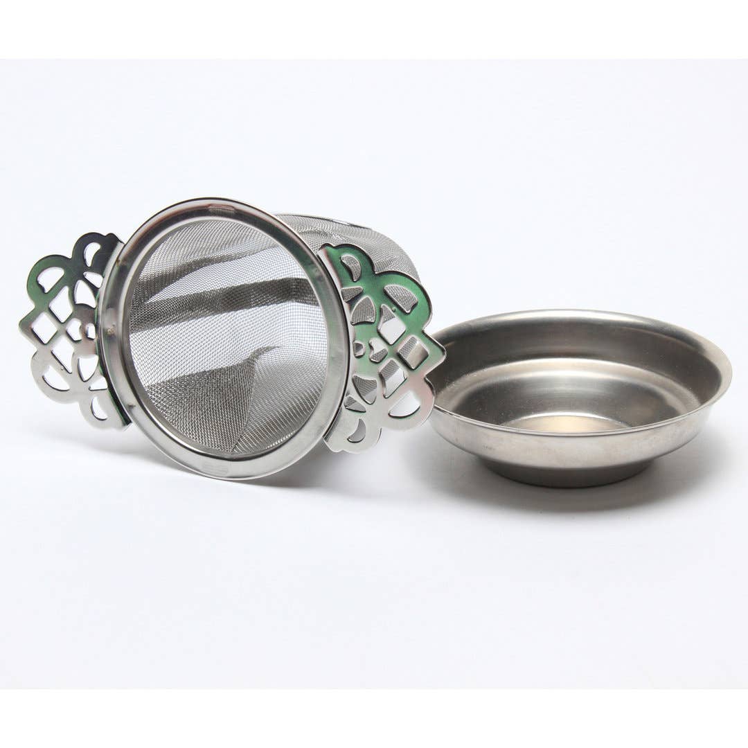 Theezeefje met uitlekbakje