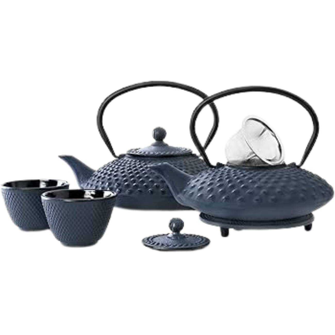 Bredemeijer - Theepot Xilin 1,25L Gietijzer 'Blauw'