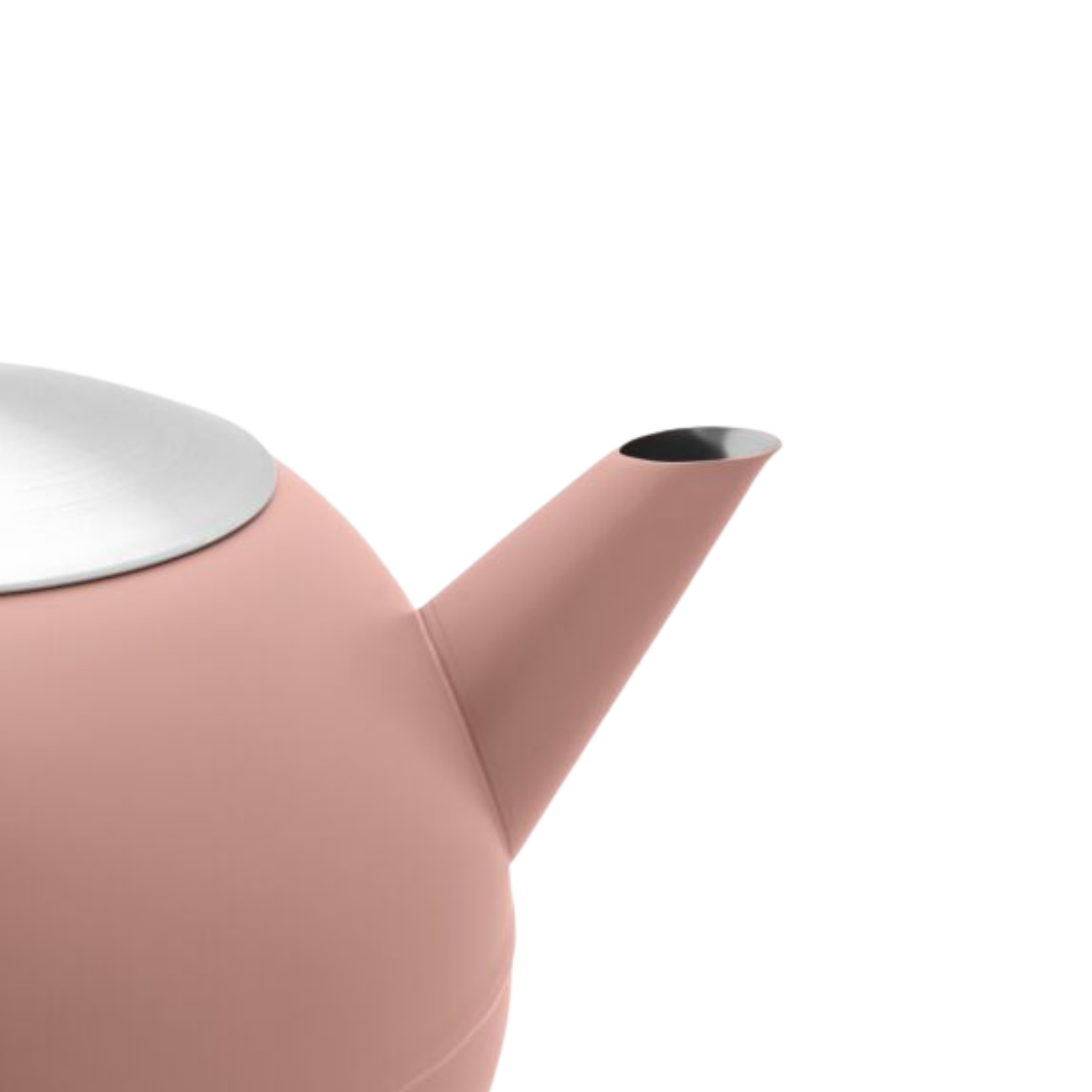 Bredemeijer - Theepot Duet® Bella Ronde 1,2L 'Blush Pink'