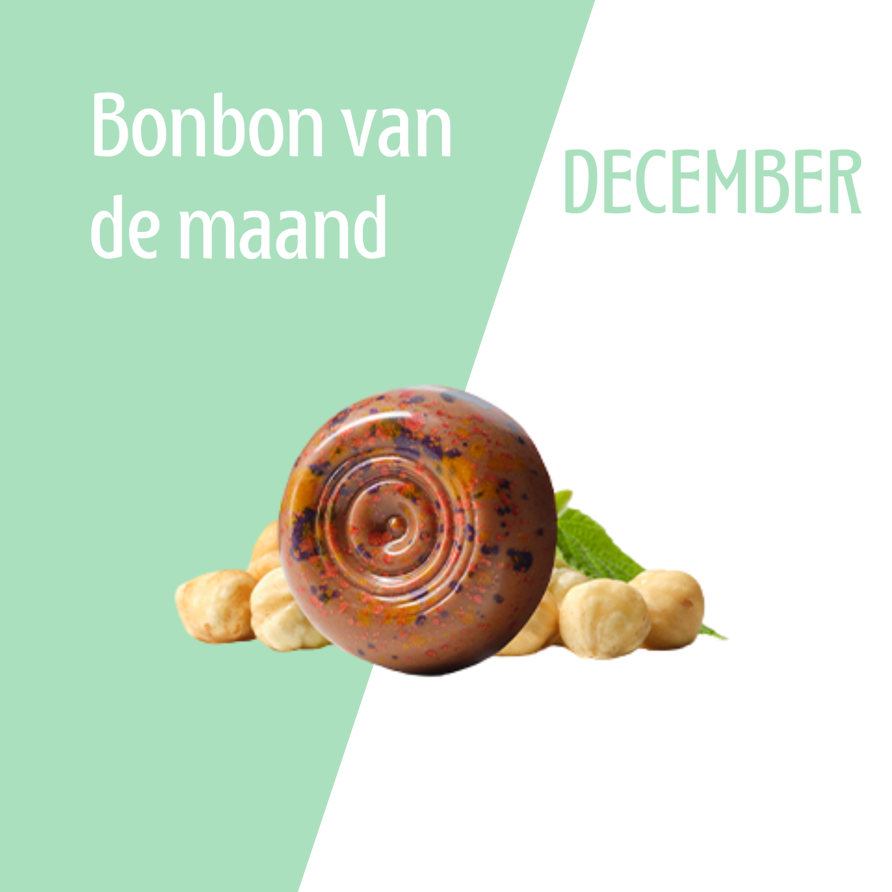 Visser Chocolade - Bonbon van de maand december