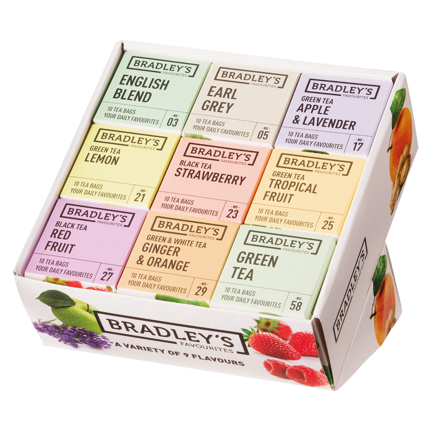 Bradley's - Assortimentsbox Favourites