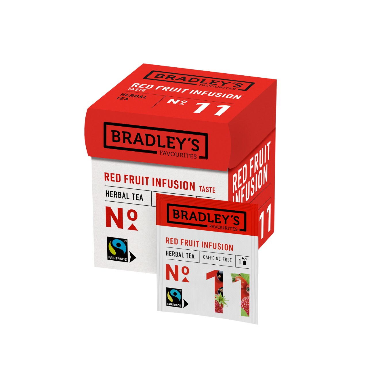 Bradley's - No. 11 Red Fruit Infusion (tray, 24 doosjes)