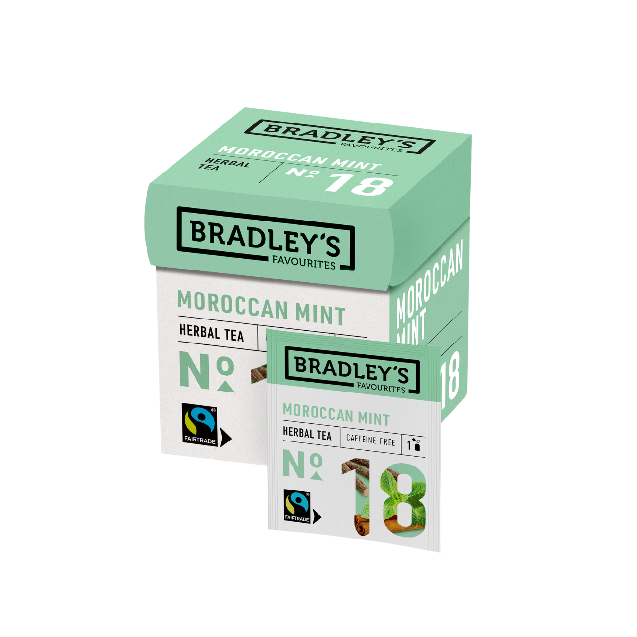 Bradley's - No. 18 Maroccan Mint (tray, 24 doosjes)