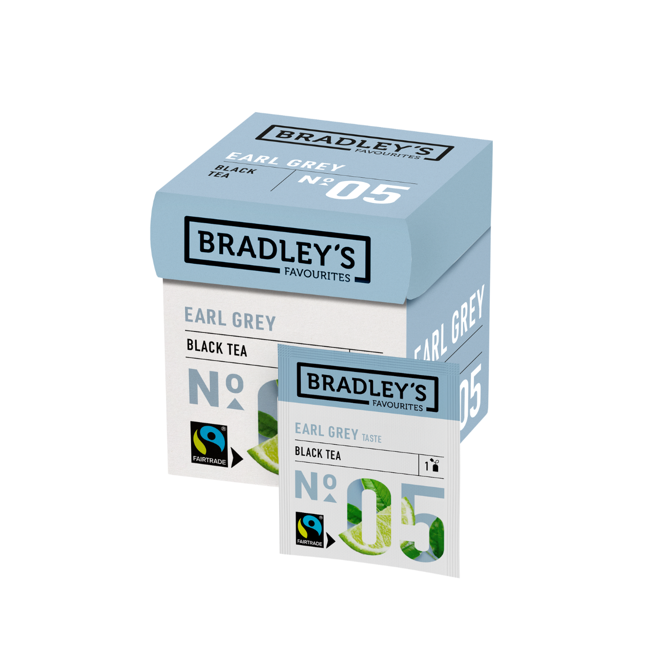 Bradley's - No. 5 Earl Grey (tray, 24 doosjes)