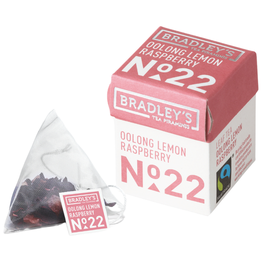 Bradley's - No. 22 Oolong Lemon Raspberry (tray, 30 doosjes)