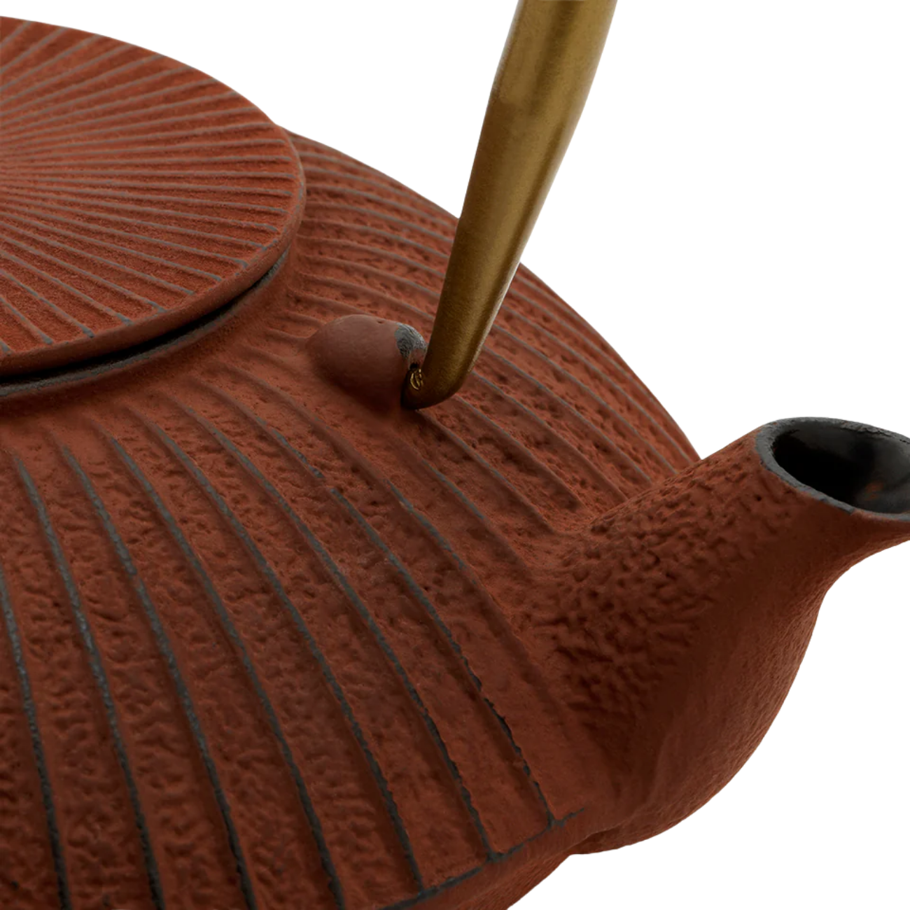 Bredemeijer - Theepot Linhai 1,1L Gietijzer 'Brique'