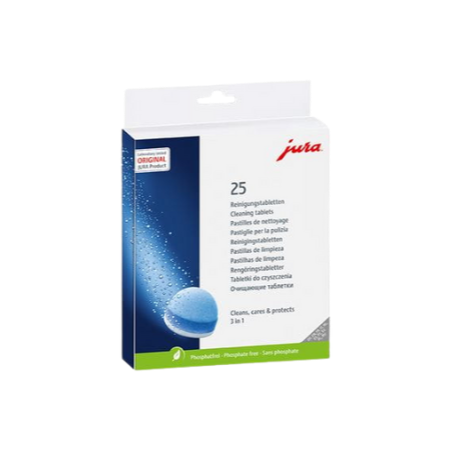 JURA 3 in 1 reinigingstabletten (25 stuks)