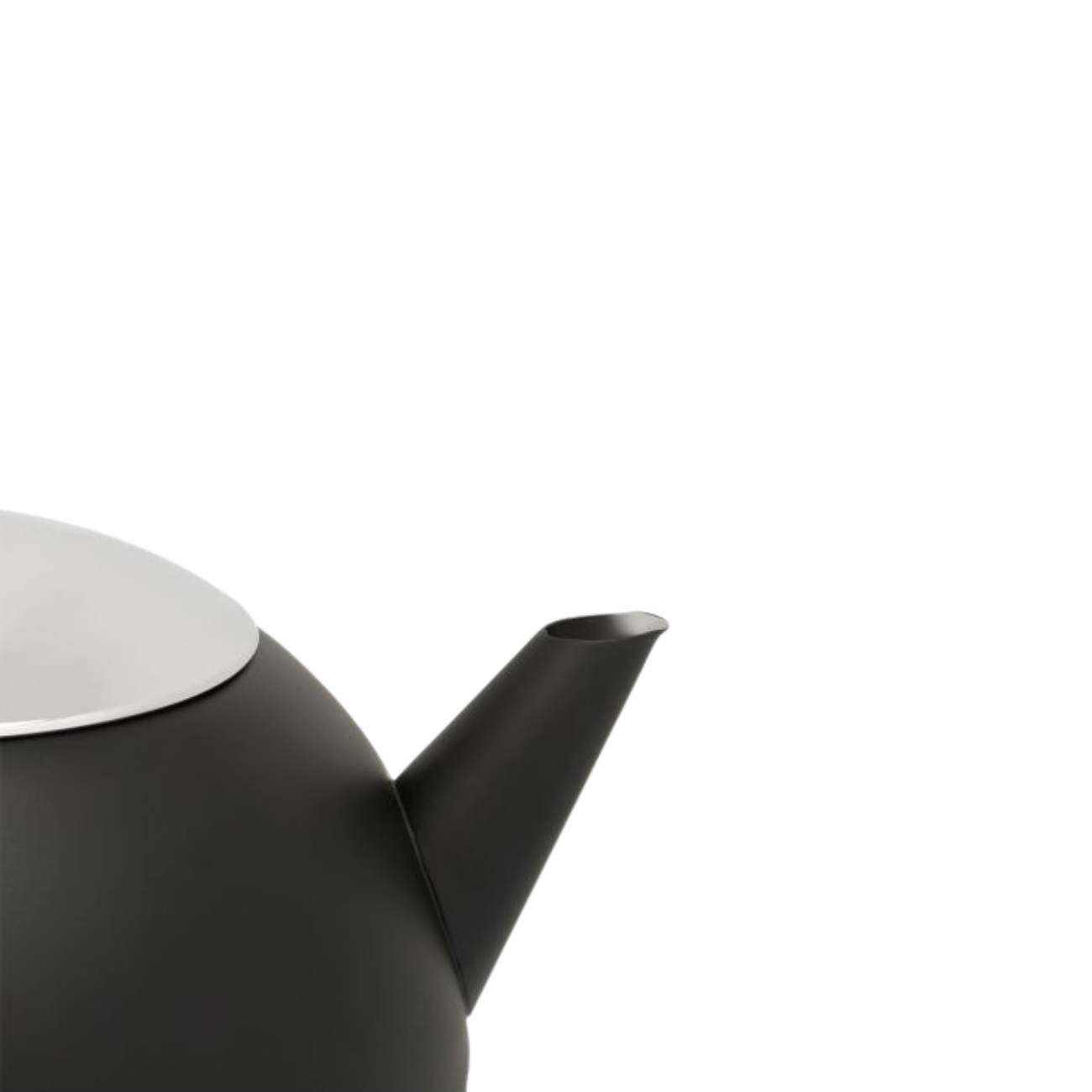 Bredemeijer - Theepot Duet® Bella Ronde 1,2L 'Mat Zwart'