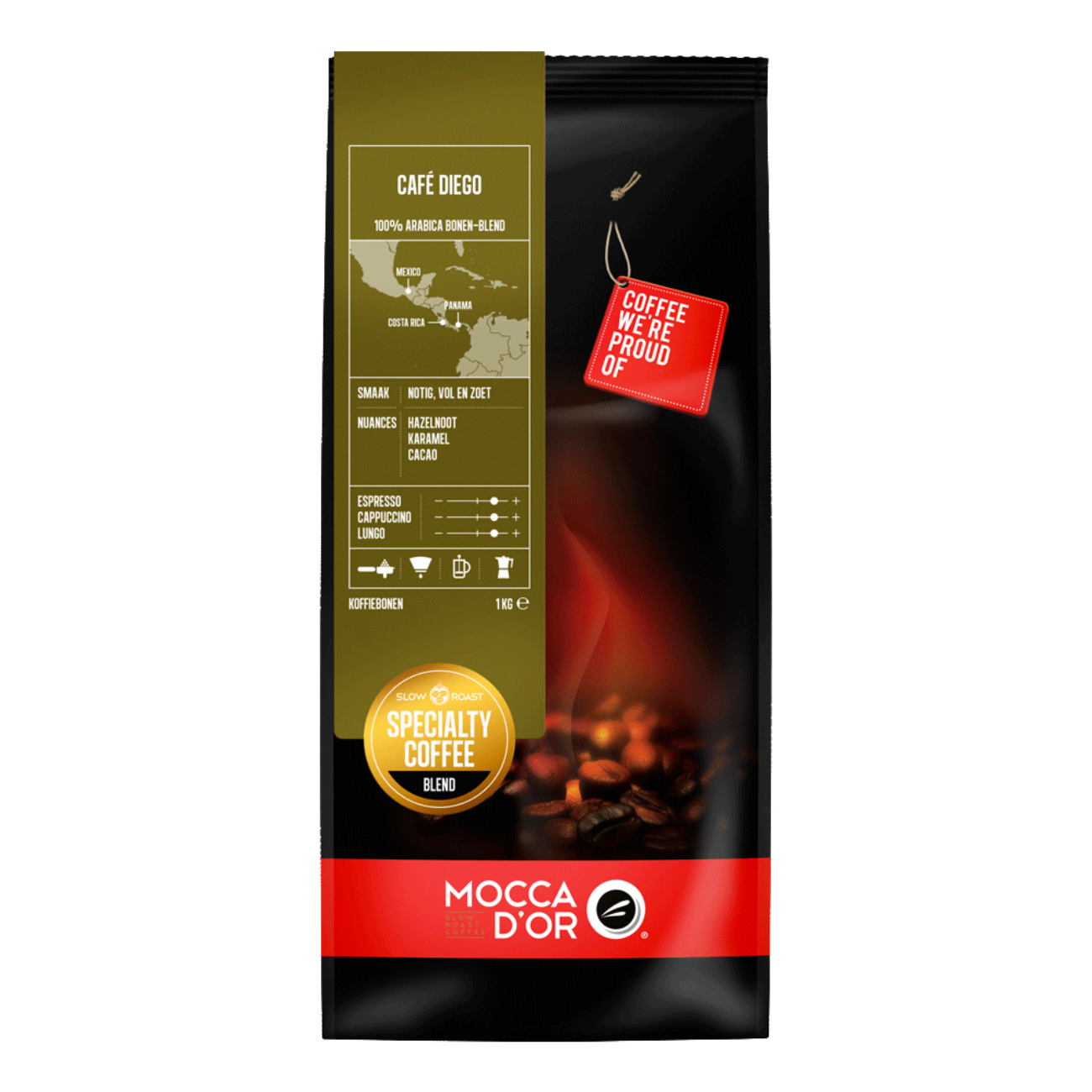 Mocca d'Or koffiebonen - Café Diego