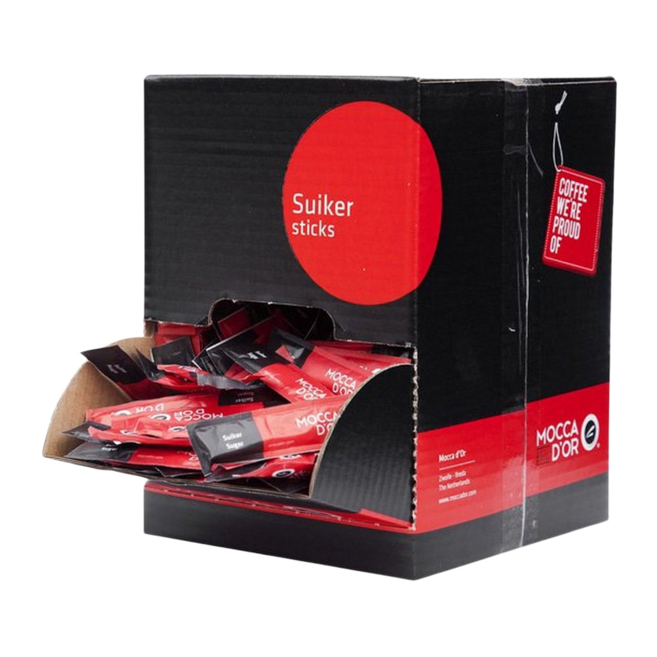 Mocca d'Or - Doos suikersticks (500 stuks)