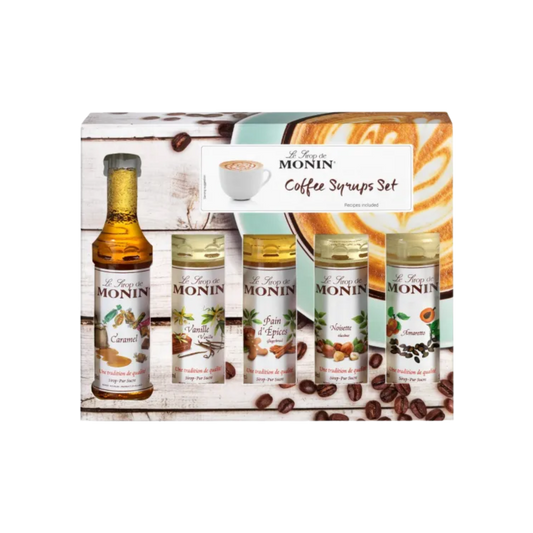 Monin - Mini koffiesiropen set