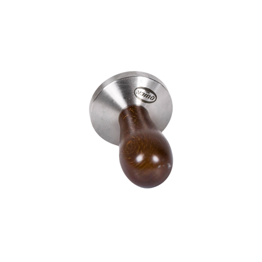 Quick Mill - Tamper RVS en bruin hout Ø58 mm