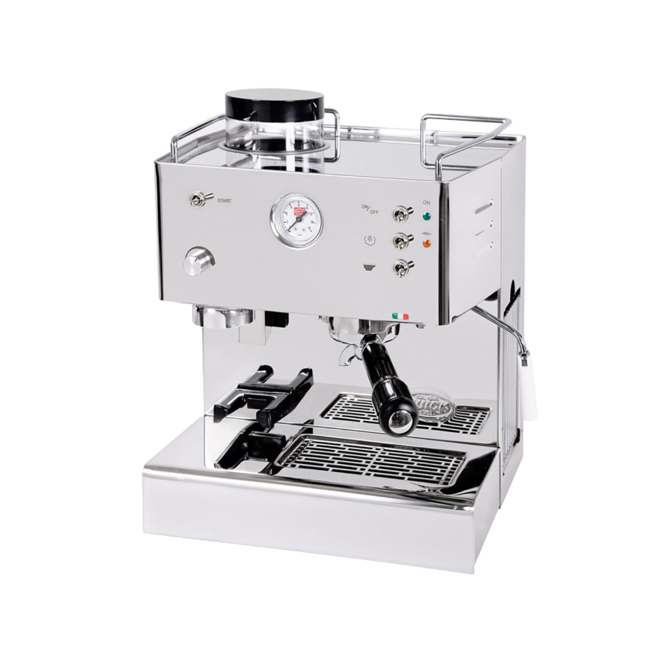 Quick Mill 3035 met geïntegreerde koffiemolen