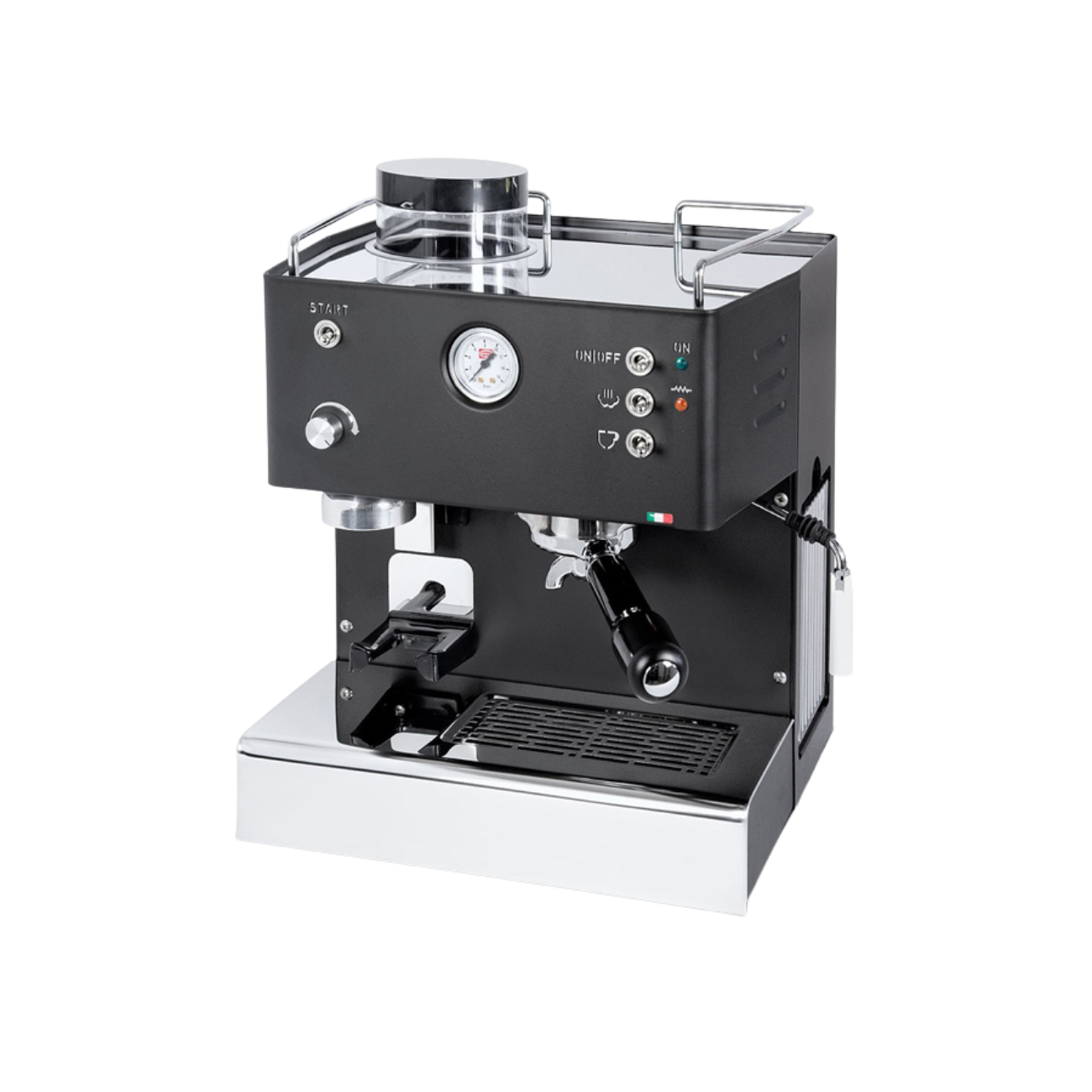 Quick Mill 3035 met geïntegreerde koffiemolen