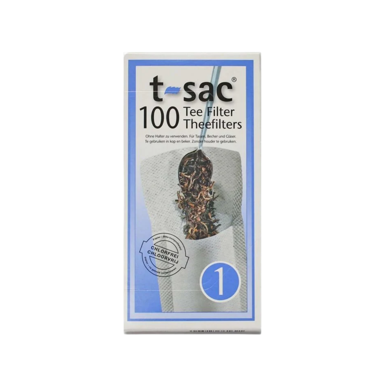 T-Sac - Theefilters nr. 1 (100 stuks)