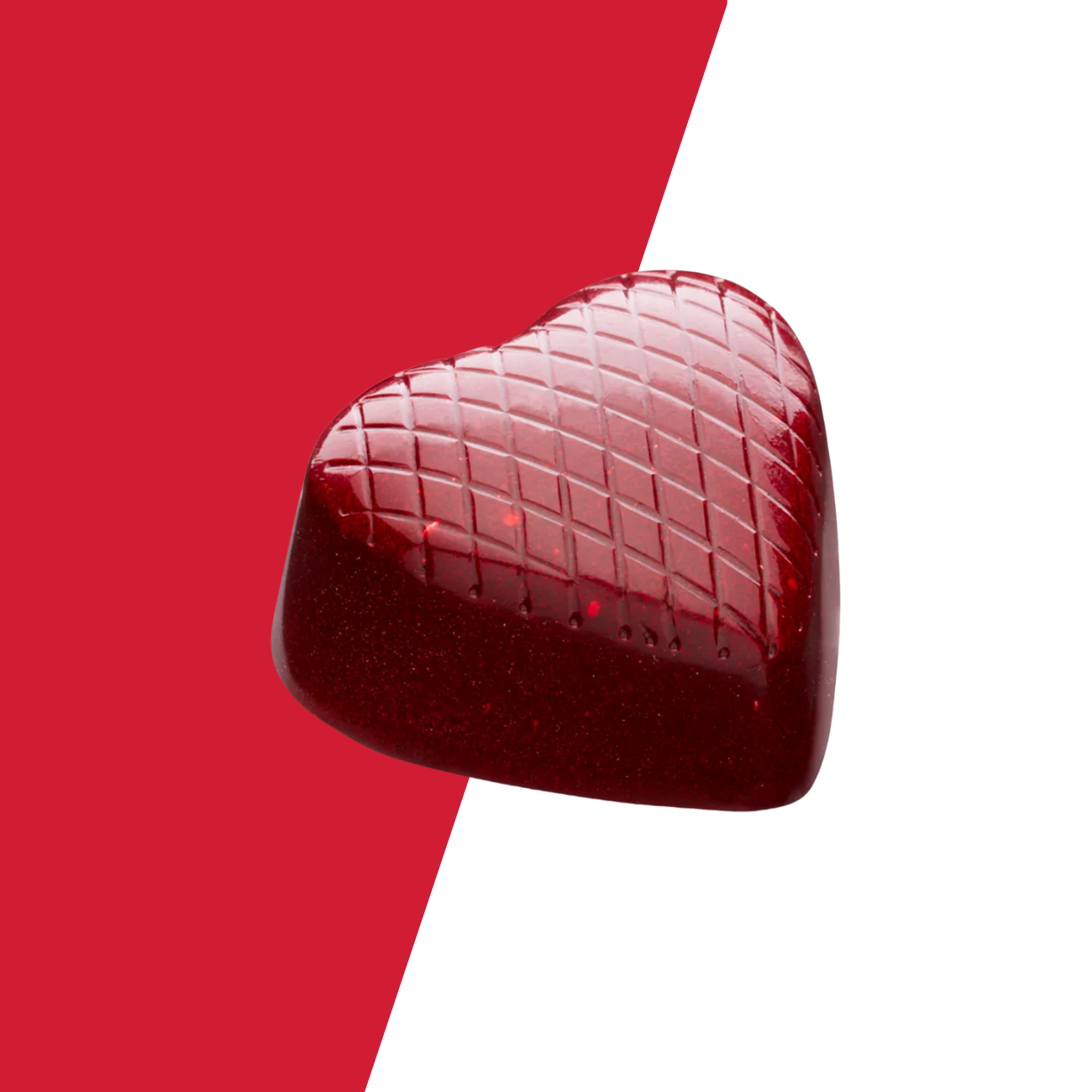 Visser Valentijn - Hartjes 2-pack Framboos + Gianduja