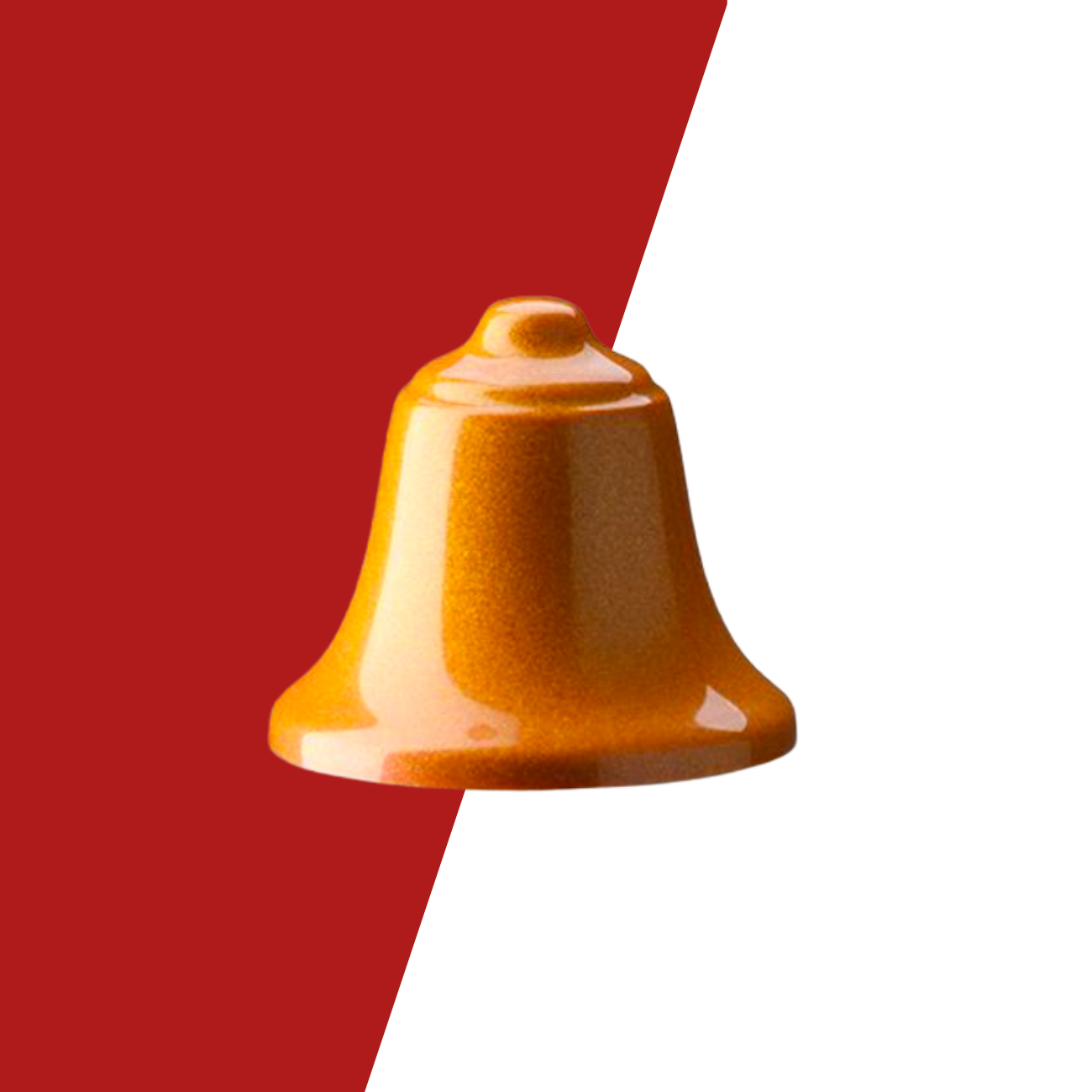 Visser Chocolade - Kerstklokje Karamel Zeezout