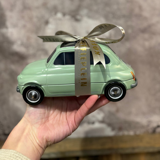 Fiat koekblik / cadeaublik groen