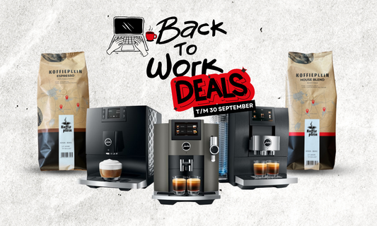 Back to Work-deals bij Koffieplein