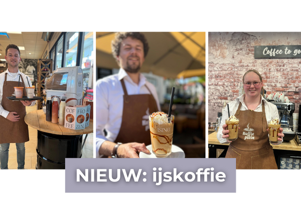 NIEUW BIJ KOFFIEPLEIN: IJSKOFFIE