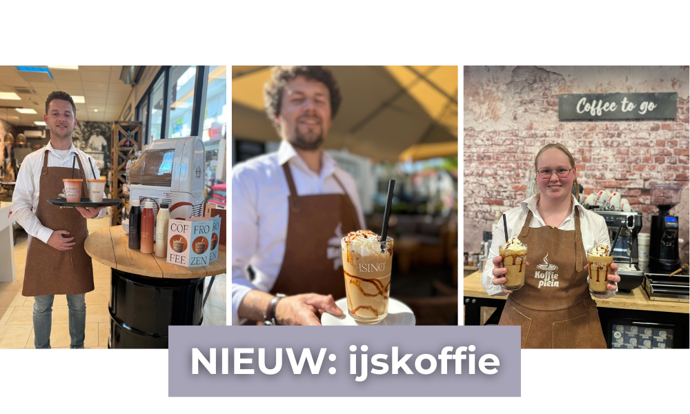 Nieuw bij Koffieplein: IJskoffie!