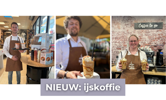Nieuw bij Koffieplein: IJskoffie!