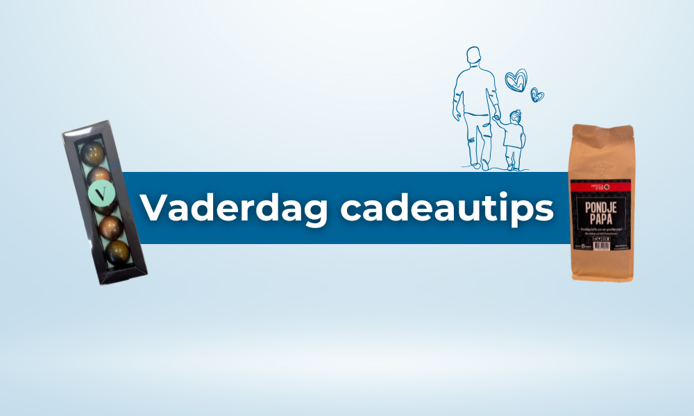 Vaderdag cadeau idee 2025: Koffiebonen & bonbons