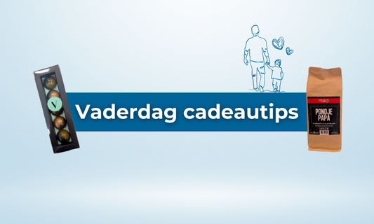 Vaderdag cadeau idee 2025: Koffiebonen & bonbons
