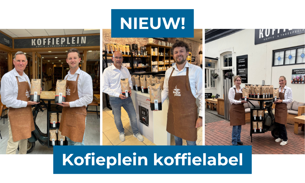 KWALITEIT VOOR IEDEREEN: KOFFIEPLEIN EIGEN KOFFIELIJN