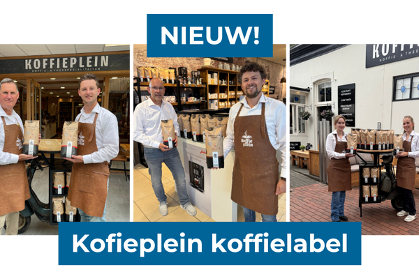 KWALITEIT VOOR IEDEREEN: KOFFIEPLEIN EIGEN KOFFIELIJN