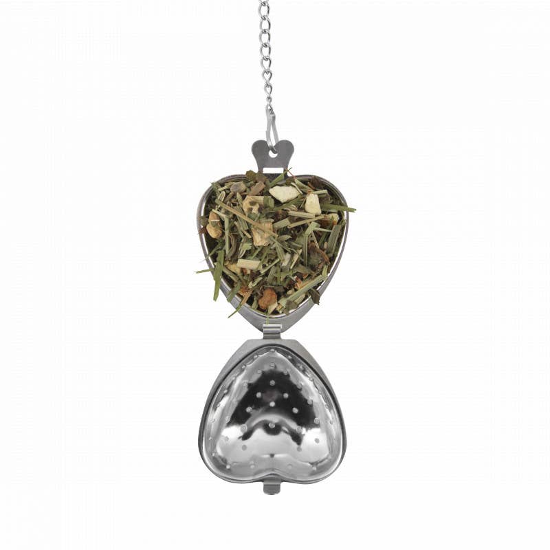 Thee-ei - Hartvorm met uitlekschaaltje - in verpakking