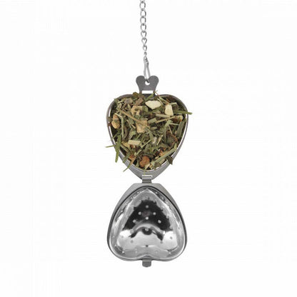 Thee-ei - Hartvorm met uitlekschaaltje - in verpakking