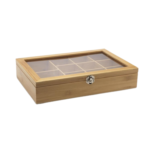 Bredemeijer - Theedoos bamboo, flexibele indeling
