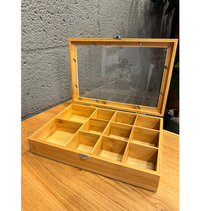 Bredemeijer - Theedoos bamboo, flexibele indeling