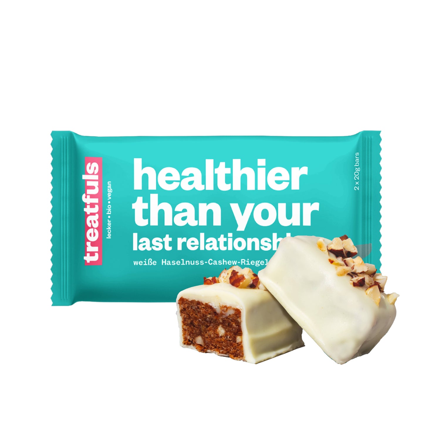 Treatful - Bonbon 'Hazelnoot' (wit)