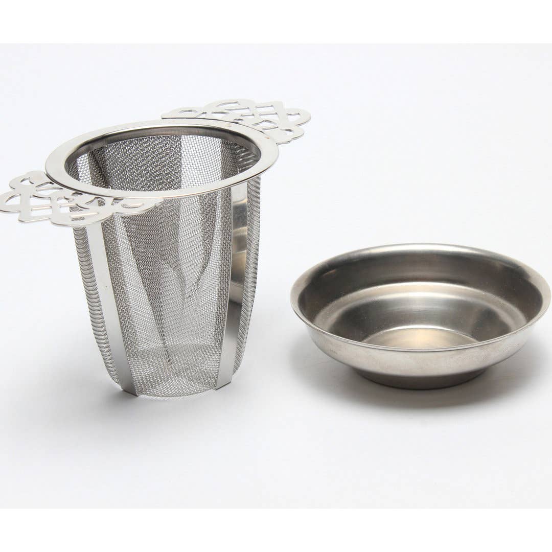 Theezeefje met uitlekbakje