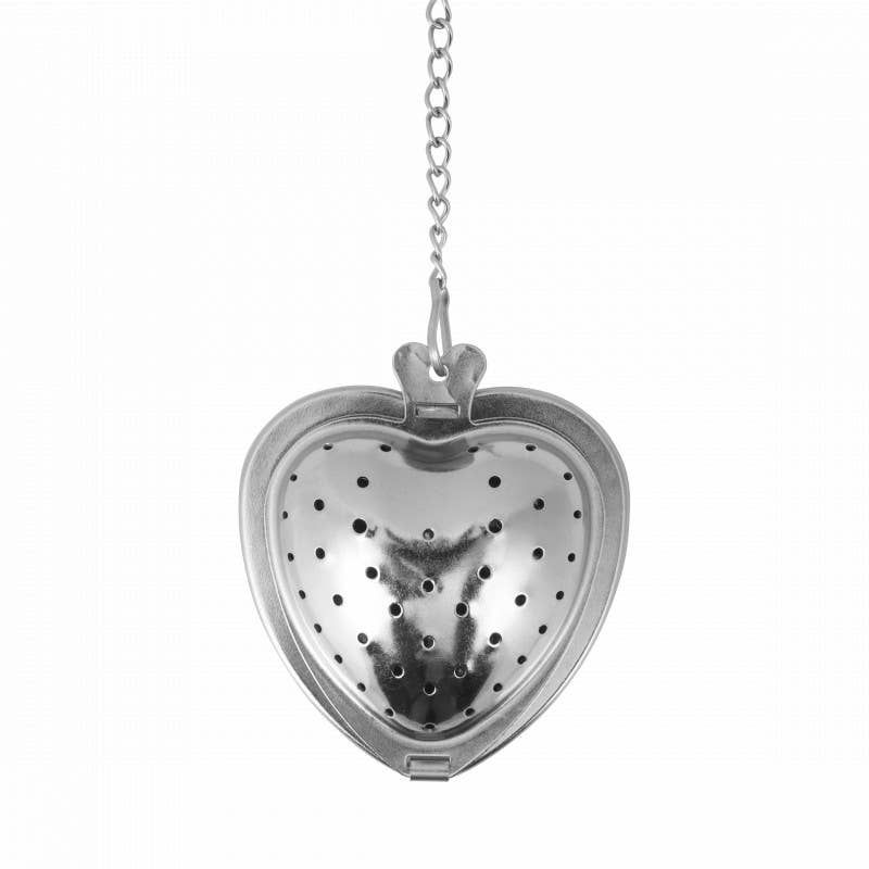 Thee-ei - Hartvorm met uitlekschaaltje - in verpakking