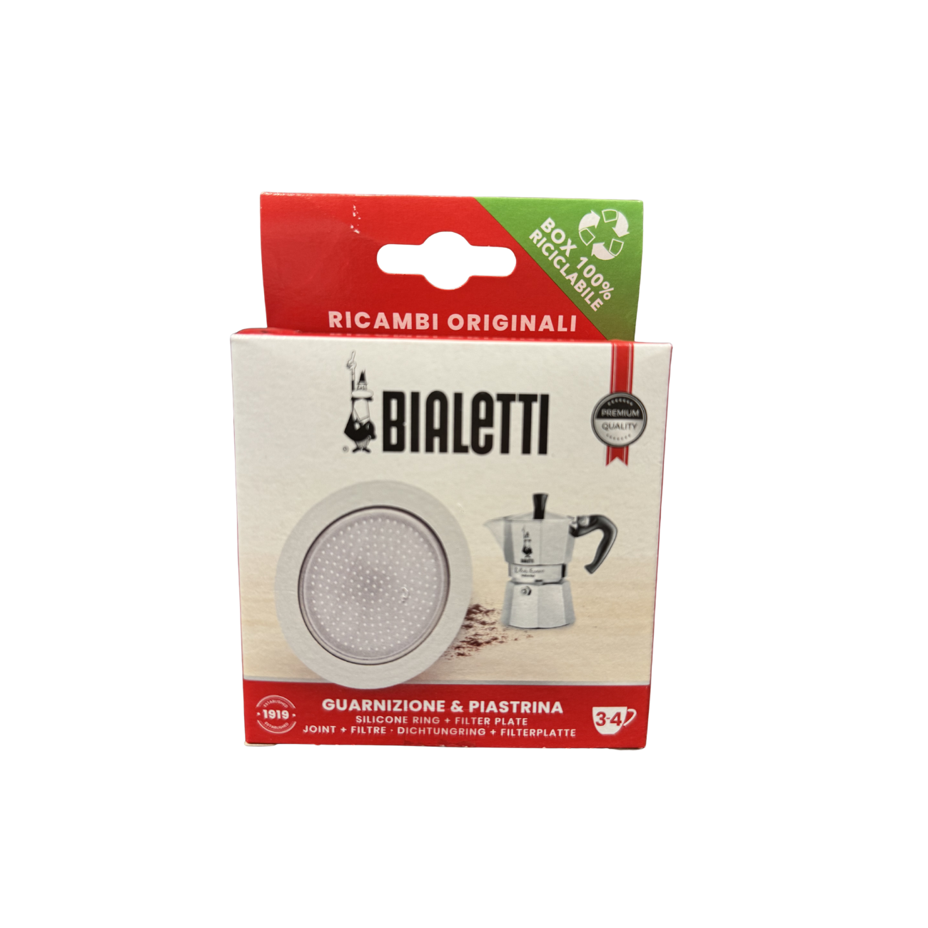 Bialetti - Vervangingsset Bialetti, inductie (4-kops)