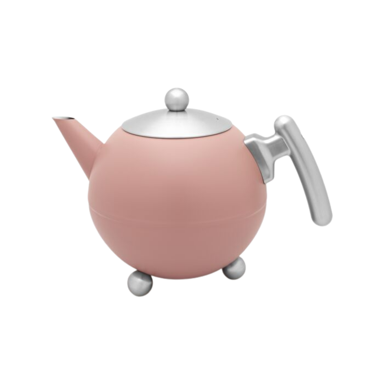 Bredemeijer - Theepot Duet® Bella Ronde 1,2L 'Blush Pink'