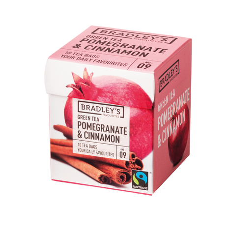 Bradley's - No. 9 Green Tea Pomegranate & Cinnamon
