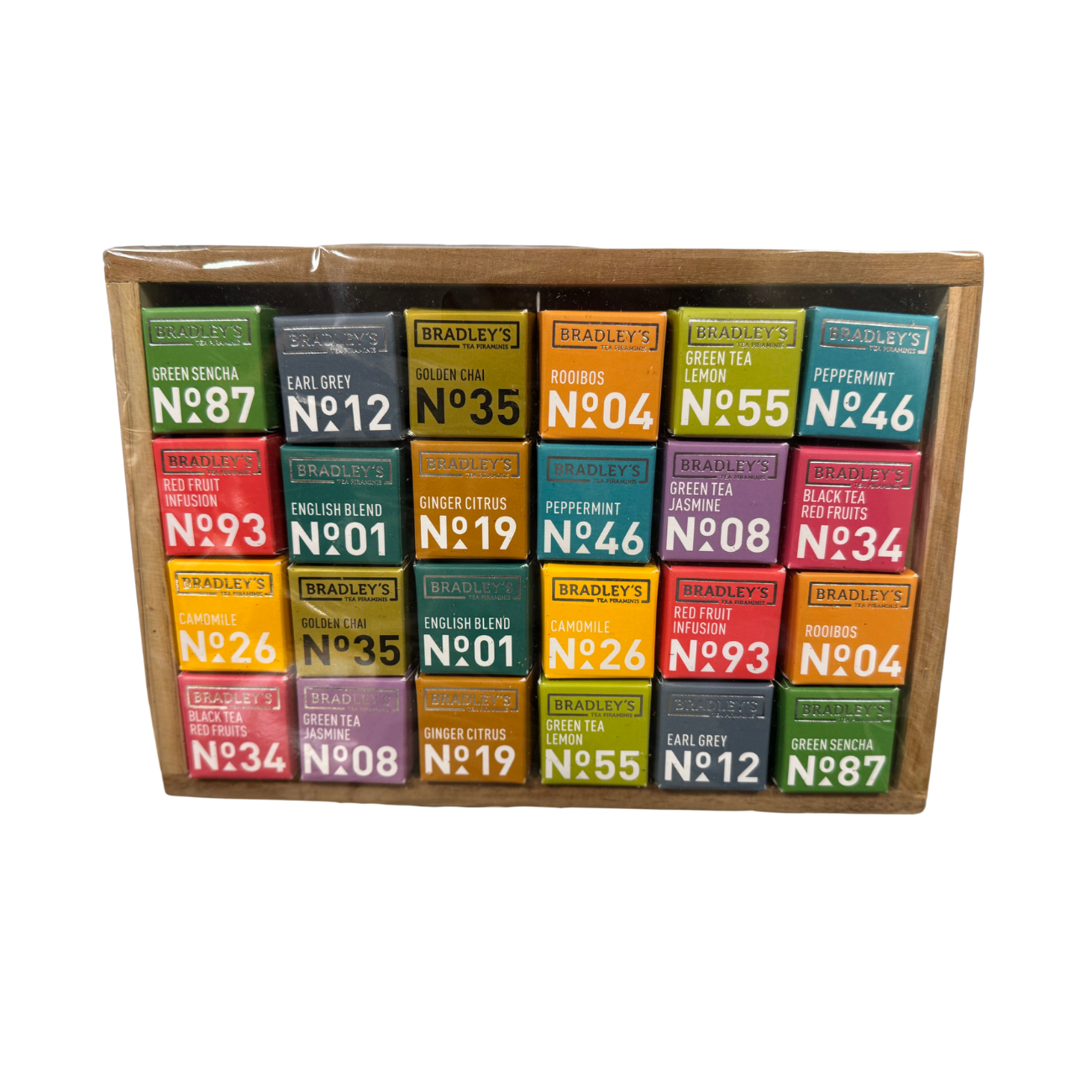 Bradley's - Cadeauset Piramini's met dienblad