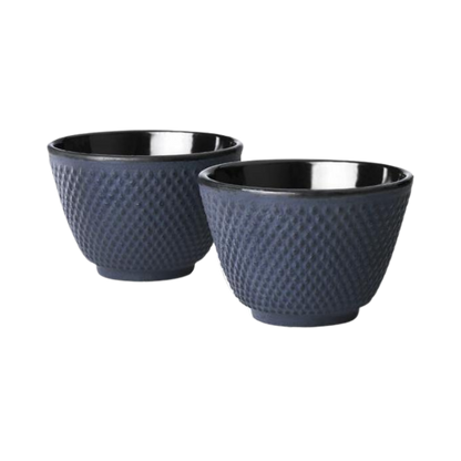 Bredemeijer - Theekopjes Xilin gietijzer blauw (2 st)