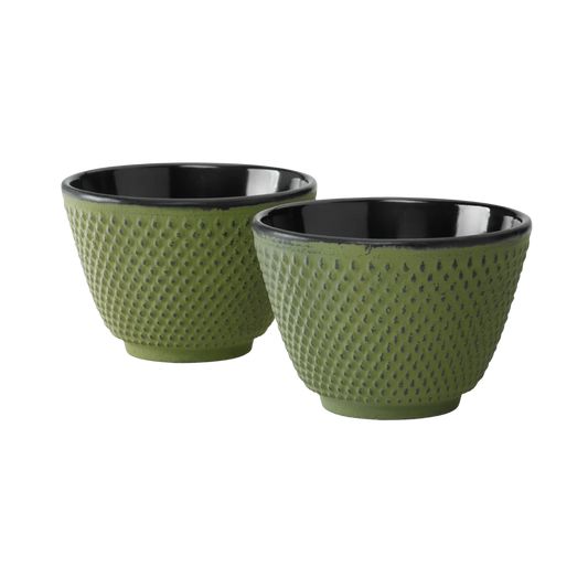 Bredemeijer - Theekopjes Xilin gietijzer groen (2 st)