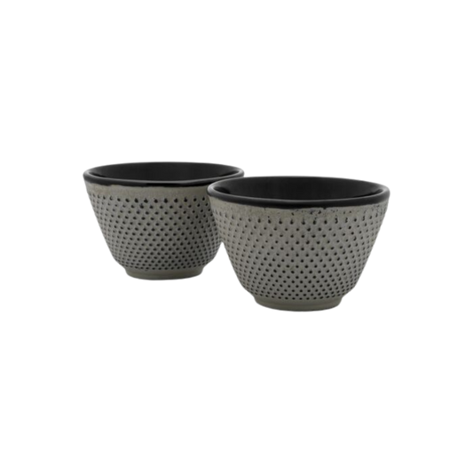 Bredemeijer - Theekopjes Jang gietijzer betongrijs (2 st)