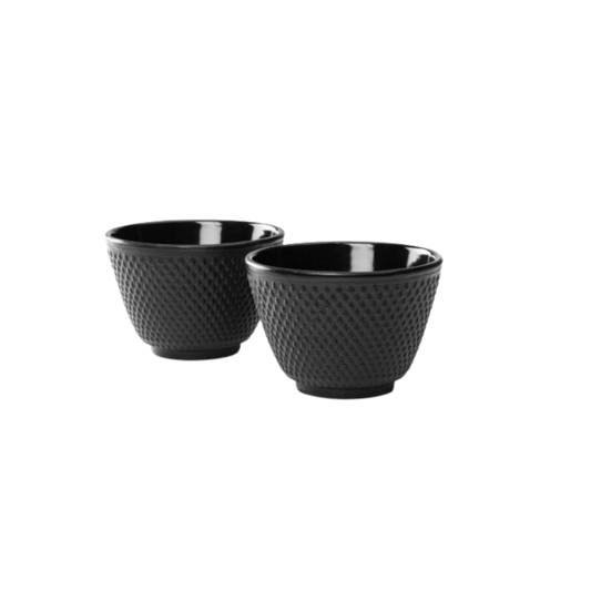 Bredemeijer - Theekopjes Jang gietijzer zwart (2 st)