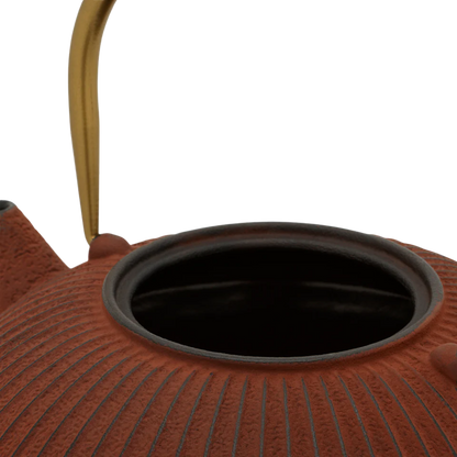 Bredemeijer - Theepot Linhai 1,1L Gietijzer 'Brique'