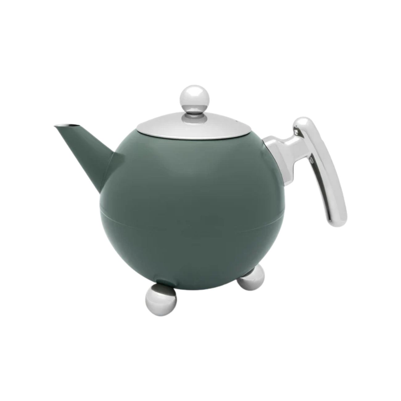 Bredemeijer - Theepot Duet® Bella Ronde 1,2L 'Emerald Green'