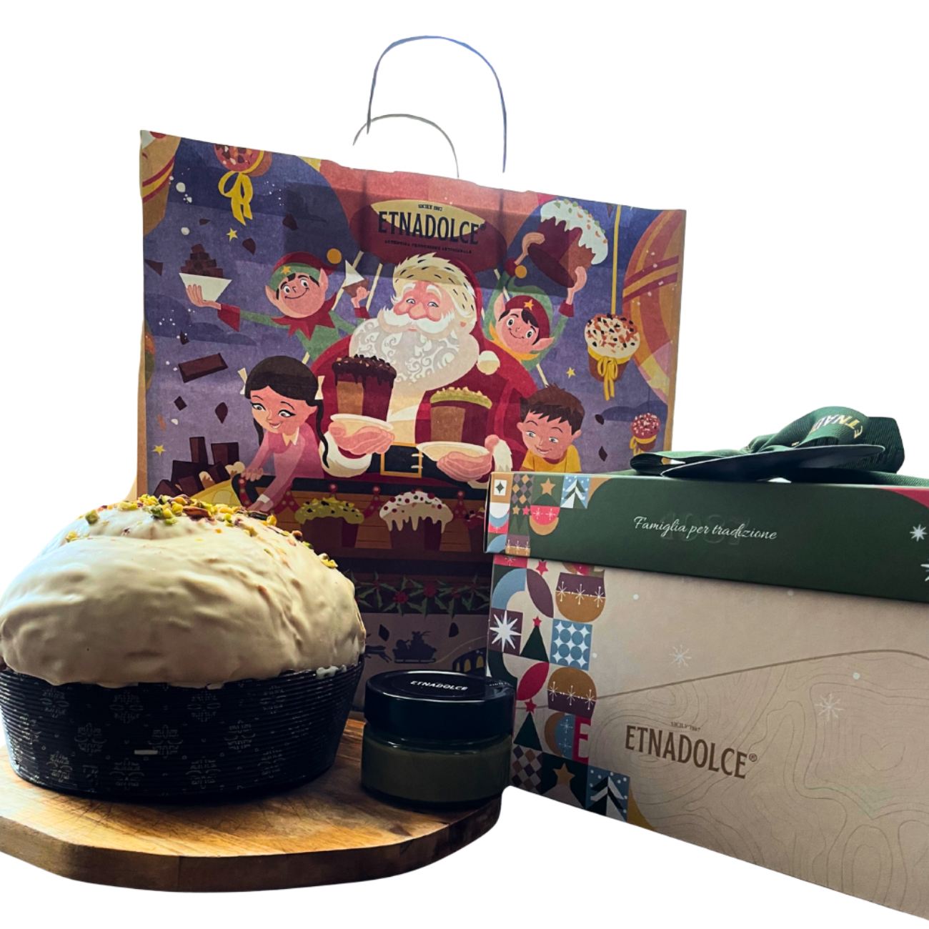 Etnadolce - Panettone Pistache + pistachecrème