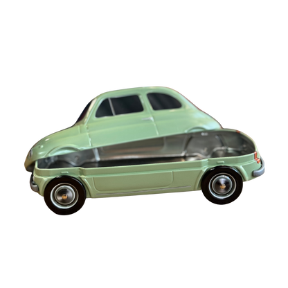 Fiat koekblik groen open