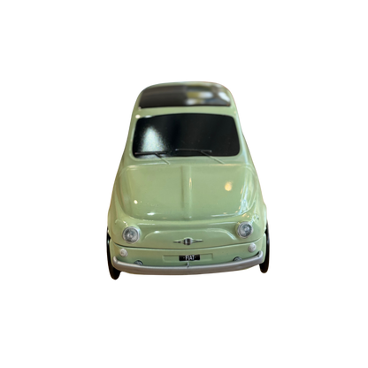 Fiat koekblik groen voorkant